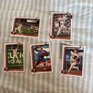 Minnesota twins topps baseball card